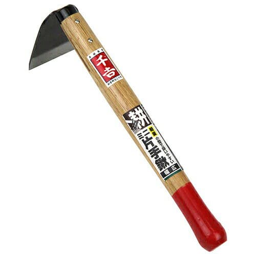 ∀藤原産業 【千吉 ミニ片手鍬 幅広 ハバヒロ】ミニ片手鍬 (4977292619059)