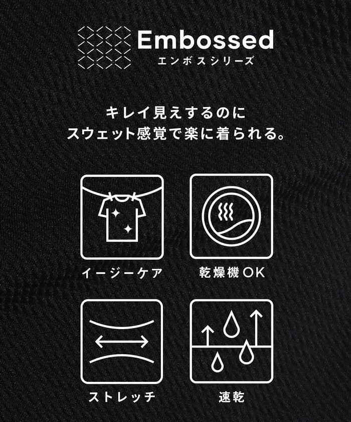 ＼マラソン10％OFF／エンボス長袖Aラインワンピース レディース メール便不可 coca コカ thumbnail 3