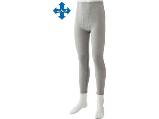 【レビュー投稿で100円OFFクーポン】【お取り寄せ】ケアファッション 裾ファスナー付ズボン下(紳士) グレー L 男性用Lサイズ タイツ スパッツ 下着 アンダーウェア