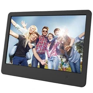 【中古】(非常に良い)KDW8G-B(ブラック) 無線LANデジタルフォトフレーム 8インチ