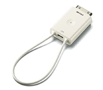 【中古】BUFFALO 【2012年発売iPad/iPhone 4Sにも対応】 iPhone/iPod touch/iPad 用 ワンセグチューナー ちょいテレ