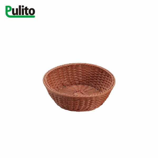 EBM 丸型バスケット DS106 ブラウン 30型 7703730