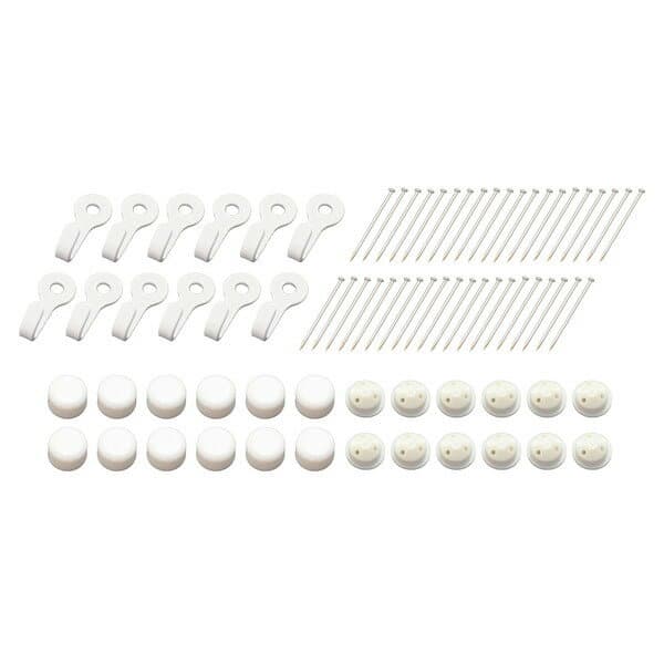 ハイロジック 3253 ピンフック シングル ミニ ホワイト 得用 32531