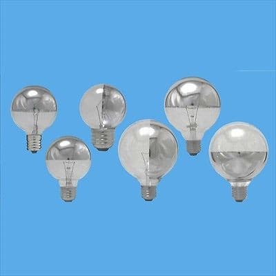 シルバーボールランプ　G50　シルバーNミラー　E26　G50E26100110V25WNミラー