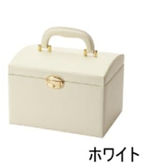 ジュエリーボックス 大容量 鍵付き 引き出し2段 宝石箱 アクセサリーケース ハードケース jewelry box [送料無料] thumbnail 2