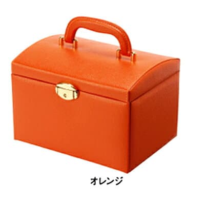 ジュエリーボックス 大容量 鍵付き 引き出し2段 宝石箱 アクセサリーケース ハードケース jewelry box [送料無料] thumbnail 3
