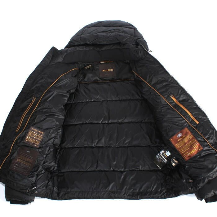 【取寄せ商品のため注文前に要在庫確認】MOORER　ムーレー　ダウンジャケット　BRETT SH　ブラック/NERO　ネイビー/BLU　ボンバージャケット　メンズ　【E】 thumbnail 3