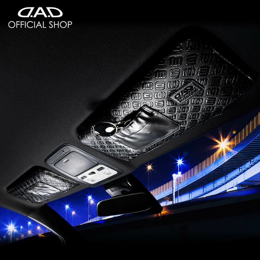 ホンダ ステップワゴン/ステップワゴンスパーダ（STEP WGN/STEP WGN SPADA） 型式:RK1/2/5/6 年式:2009.10〜2015.4 D.A.Dサンバイザーカバー タイプ モノグラムレザー 車 DAD ギャルソン GARSON KI032