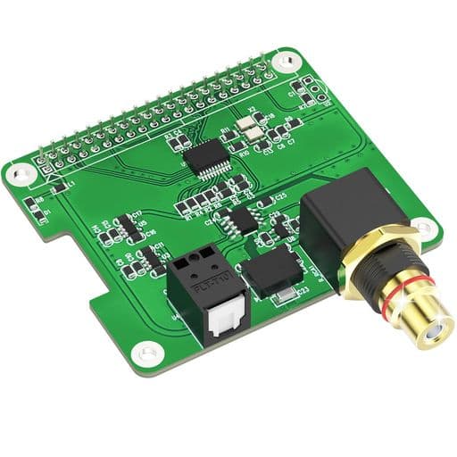 InnoMakerDigiOneHat、RaspberryPi全シリーズ対応、S/PDIF(IEC60958-3)デジタルオーディオHiFiサウンドカード