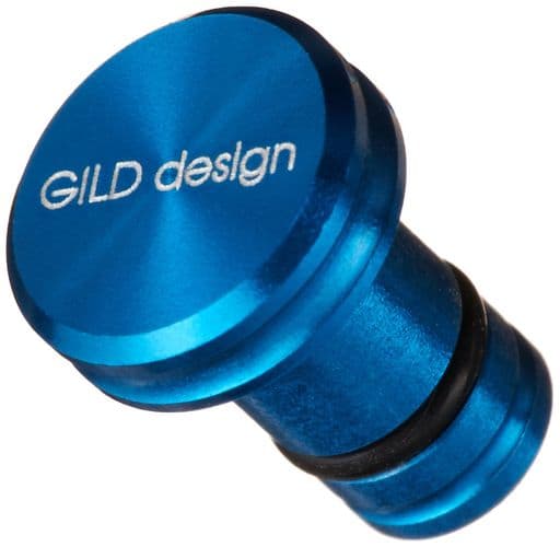 ギルドデザイン(GildDesign)GILDdesignアルミ削り出しイヤホンジャックカバーブルーGA-200BL
