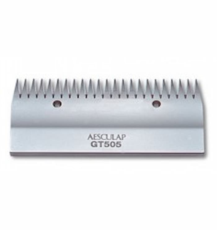 酪農用 畜産用 エースクラップ バリカン替刃 【 エスカ 上刃 23歯 GT505 】 上刃のみ AESCULAP 大型バリカン バリカン上刃 クリッパー ハイニガー ヘイニガー オースター オスター エースキュラップ Oster Heiniger andis 　トリミング