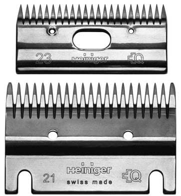 酪農用 畜産用 バリカン アンデス andis 替刃 【アンデス 厚刃セット 21-23歯 】 4mm刃 上下刃セット 大型バリカン クリッパー ハイニガー オースター アンディス ANDIS Heiniger Oster AESCULAP トリミング