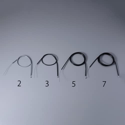 エスコ ESCO 【個人宅不可】 700/ 850mm ブレーキワイヤー（前用/グレー） EA986YG-4 [2-1590508]