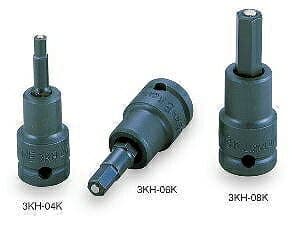 トネ TONE ヘキサゴンソケット（マグネット） 3KH-04K [30-084986]