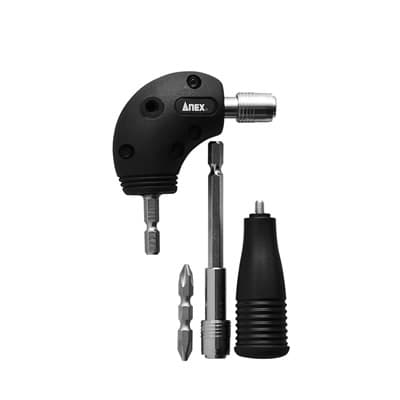 アネックス ANEX L型アダプタービット1pc 固定ハンドル付 AKL-520 [38-273163]