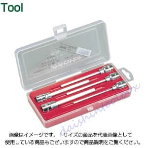 【キャンセル不可】エイト EIGHT エキセレント 六角 ソケットビット 長110 □9.5 5本組 83LB-S5 [54-401019]
