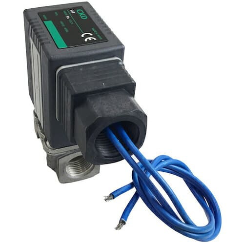 CKD 【キャンセル不可】直動式2ポート電磁弁（マルチフィット［［R中］］） FFB-5108A5A3E1-P [742-00341108]