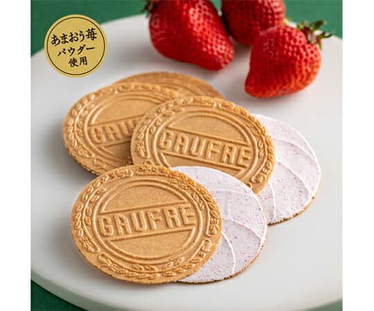 【神戸風月堂】プティーゴーフル 苺7B