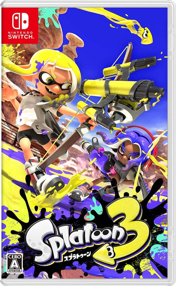 【メール便配送】任天堂 Nintendo Switch スプラトゥーン3ゲームソフト 4902370550337