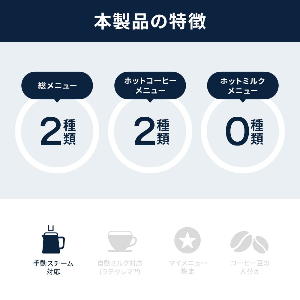 【期間限定クーポンのご利用で59,800円】【販路限定モデル】＼楽天ランキング1位／デロンギ マグニフィカS 全自動コーヒーマシン エスプレッソマシン [ECAM22112B] デロンギコーヒーメーカー コーヒーメーカー 豆から挽く エスプレッソ カプチーノ カフェラテ 全自動 公式 thumbnail 2