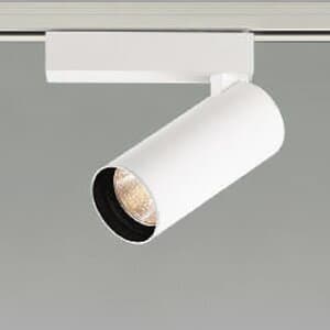 コイズミ照明 LEDシリンダースポットライト プラグタイプ 800lmクラス JR12V50W相当 非調光 配光角35° 電球色(3000K) 白 XS707711WL