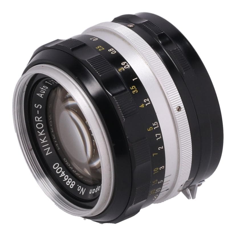 中古 交換レンズ/50mmNikon ニコンNikkor-S Auto 50mm f1.4 886400コンディションランク【B】（商品 No.62-0）