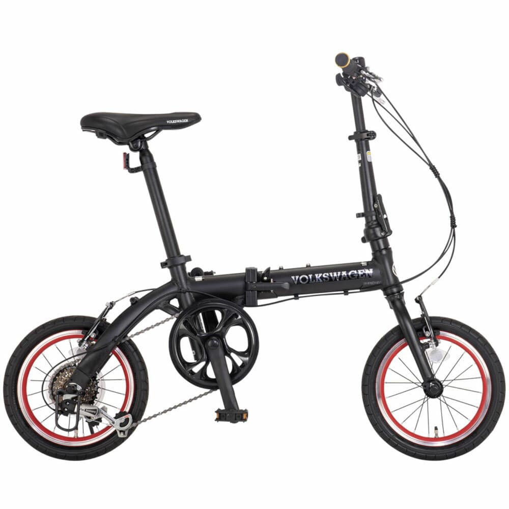 OTOMO 折りたたみ自転車 VW-FDB146AL マットブラック 67373 折り畳み自転車 折りたたみバイク フォールディングバイク 折畳み自転車 折り畳みバイク コンパクトバイク 持ち運び自転車 サイクル バイシクル バイク 二輪車