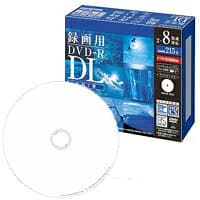 【記録メディア】 Verbatim(バーベイタム) DVD-R DL データ＆録画用 CPRM対応 8.5GB 2-8倍速 ワイドホワイトレーベル 10枚スリムケース (VHR21HDSP10) 【KSW】 thumbnail 3