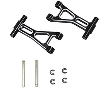 【中古】OPTION No.1 アルミ製リヤアッパーアーム (ブラック) NO-TT02-07BK 9jupf8b