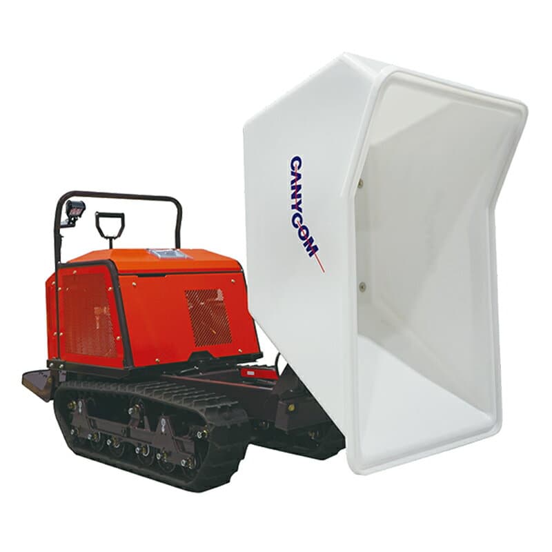 筑水キャニコム　コンクリート砂男　SC75　HCB4V　HST(無段変速)　樹脂バケット(水・生コン対応)　スイング転輪　回転ダンプ