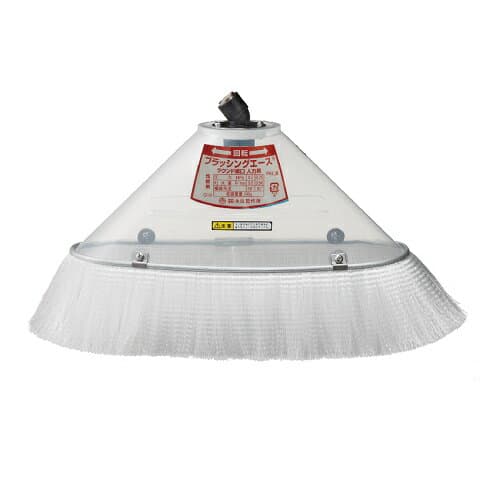 【ポイント5倍】【直送品】 永田製作所 ブラッシングエース クリアカバー 25L人力噴口付 (1268800)