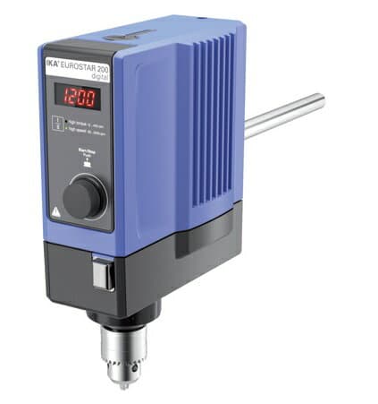 【直送品】 アズワン 電子制御撹拌機 ユーロスター200デジタル (1-7326-21) 《研究・実験用機器》