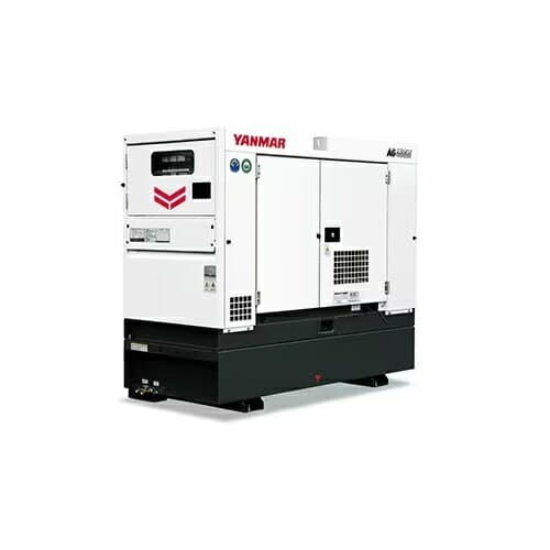 【直送品】 ヤンマー 超低騒音形ディーゼル発電機 AG45SH-F-W 60Hz オイルフェンス仕様 【特大・送料別】