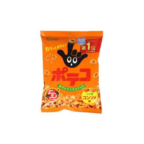 【クーポン配布中 ＆ 全品送料無料 】 東ハト ポテコ コンソメ味 30個セット 8LINK