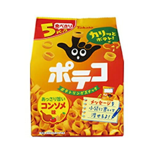 東ハト　5Pポテコ　コンソメ味　3個セット　8LINK