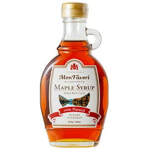 モンファボリ メープルシロップ　250g×12本入り[賞味期限：2年以上]【2月20日出荷開始】［送料無料］
