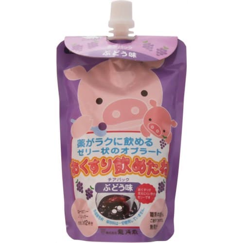 【本日楽天ポイント5倍相当】【3個セット】【メール便で送料無料でお届け 代引き不可】株式会社龍角散おくすり飲めたね ぶどう味 200g×3個【ドラッグピュア楽天市場店】