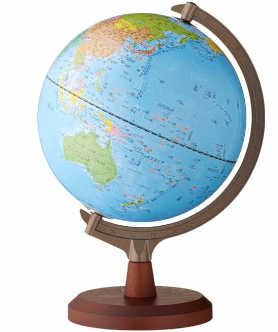 ◎レイメイ　行政タイプ地球儀（組立て式）　OYV24【3326130】【お子様へのプレゼントに、贈り物に、ギフトに】