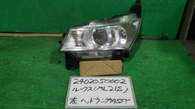 【中古】中古部品 ルークス ML21S 左ヘッドランプ 【3330340100-240205000210900】