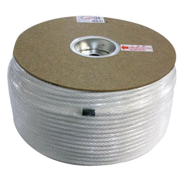 ロープ ビニロン金剛打ロープ ドラム巻 約9mm×150m RX-5 ユタカメイク ロープ 荷造り紐 クレモナロープ カラーロープ 梱包紐 紐 多用途