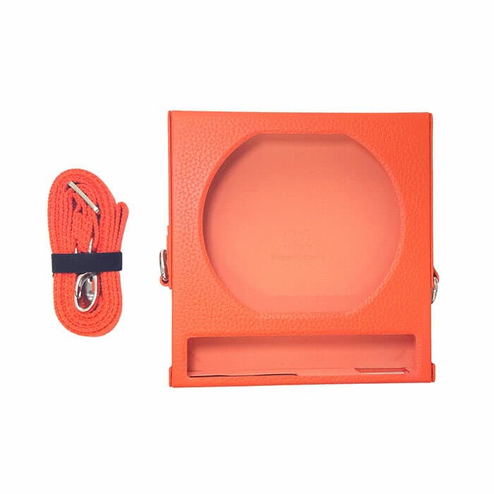 SHANLING EC Zero T キャリングケース Orange 専用ケース レザーケース 保護ケース 最高級牛革 ECCOレザー シャンリン