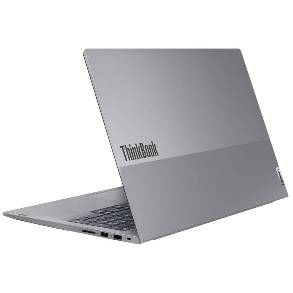 【エントリーでポイント10倍】 【新品】ノートパソコン Lenovo ThinkBook 16 Gen6 21KH00BKJP Win11 Pro 第13世代 Core i5 1335U 10コア メモリ8GB SSD 256GB 16インチ MS Office Personal 2021 Webカメラ 指紋認証 テンキー Wi-Fi6 USB4 レノボ シンクブック thumbnail 3