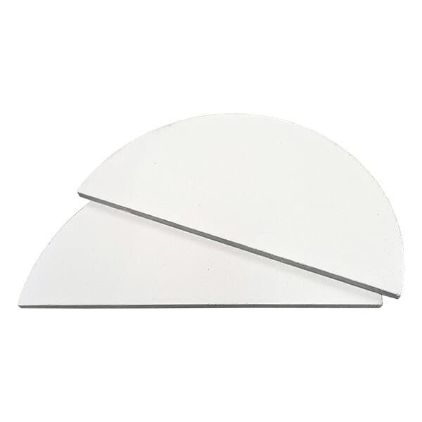 陶芸窯用棚板(カーボン) 半丸型　径395mm　2枚組