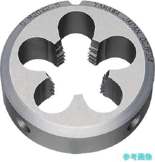 ヤマワ D2-7/8-14UNF-50 ソリッドダイス D 7/8-14UNF 50径 【1個】