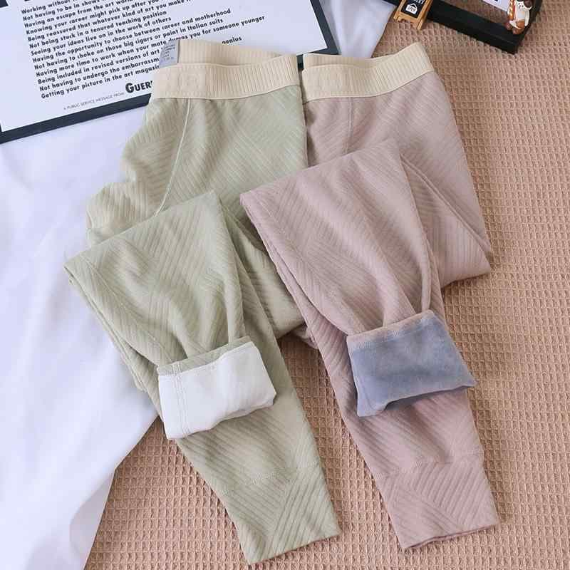 メンズ あったかインナー 男性用 防寒 暖か 秋 冬 裏起毛 レギンス スパッツ 綿 無地 黒