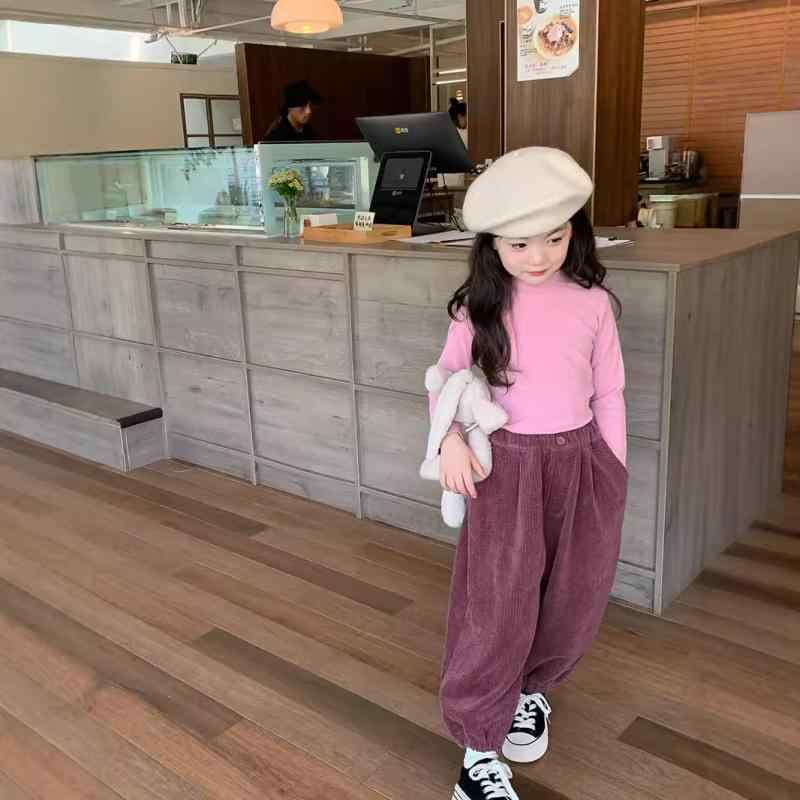 トップス キッズ 子供服 秋冬 ウール混紡 ハイネック 長袖 カットソー インナーシャツ 無地 かわいい 普段使い 部屋着 90cm 100cm 110cm 120cm 130cm 140cm 150cm