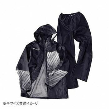 コヤナギ レインウェア レインストームアクティブ RSA-08 ブラック LL [ラッピング不可][代引不可][同梱不可]