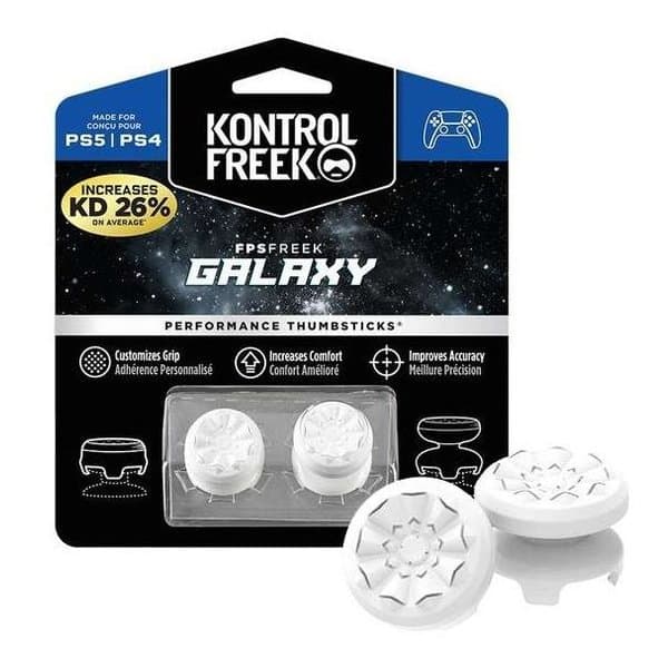 【15日は24時間限定クーポン配布】KontrolFreek（コントロールフリーク）FPS Freek Galaxy White PS5 ホワイト 2807-PS5W/W(2531229)送料無料