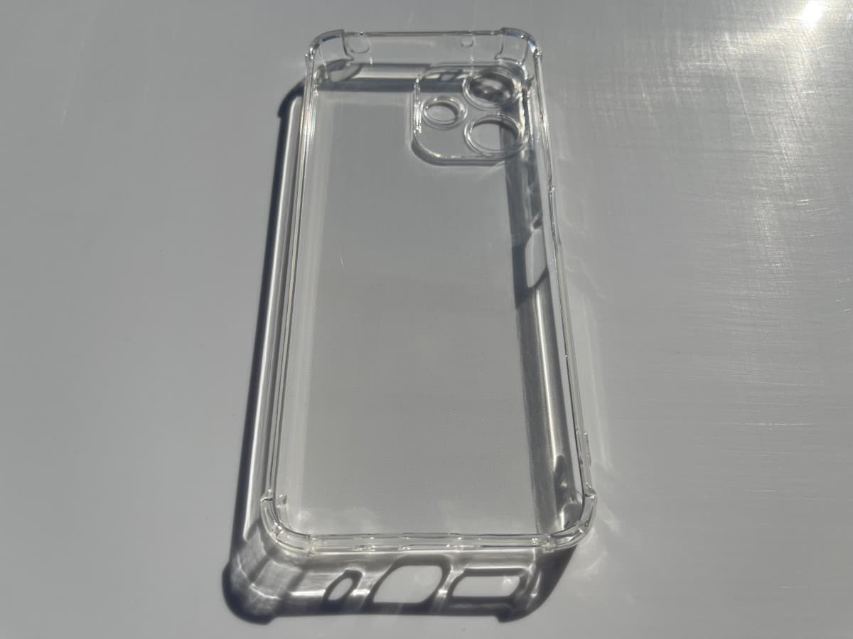 Xiaomi Redmi 12 5G XIG03 6.8インチ 耐衝撃 上質 TPU ソフト 透明 クリア ケース みみ thumbnail 3
