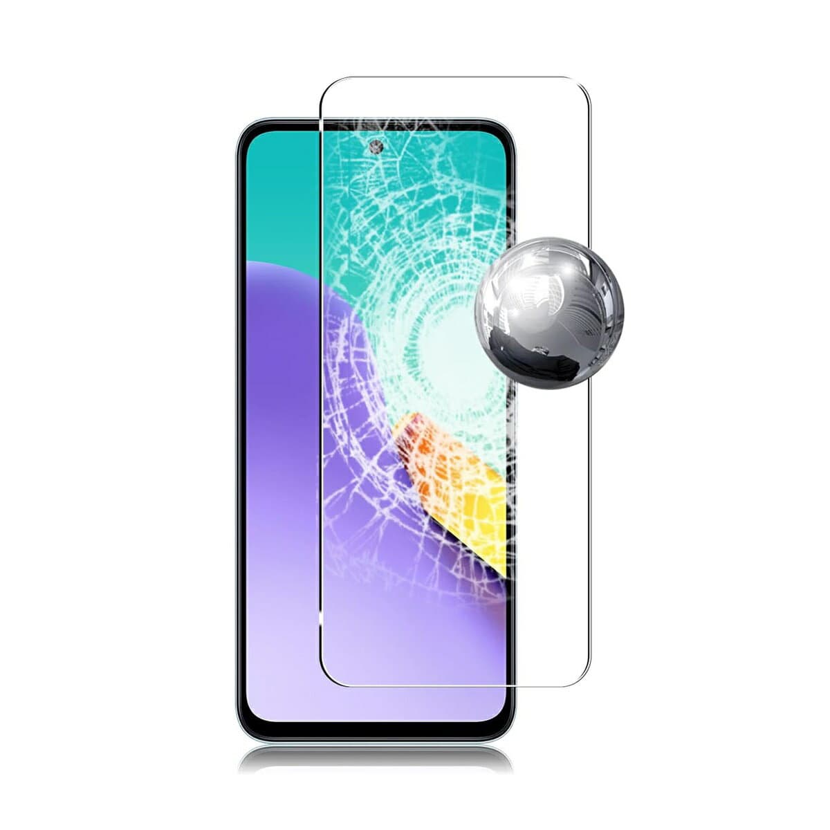 Xiaomi Redmi 12 5G XIG03 6.8インチ 9H 0.26mm 強化ガラス 液晶保護フィルム 2.5D